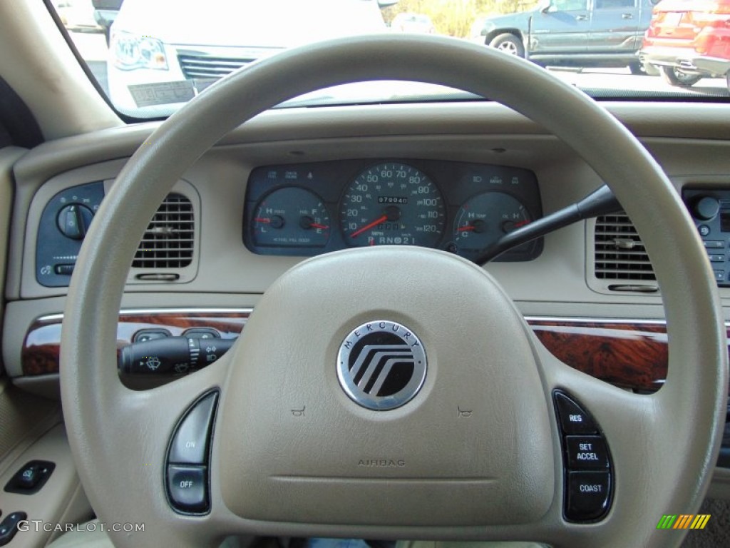 2004 Grand Marquis GS - Spruce Green Metallic / Light Flint photo #21