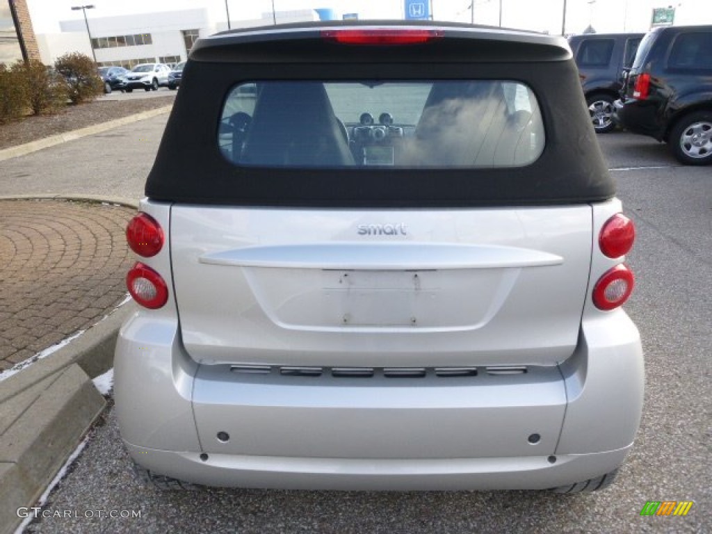 2012 fortwo passion coupe - Silver Metallic / Design Black photo #4