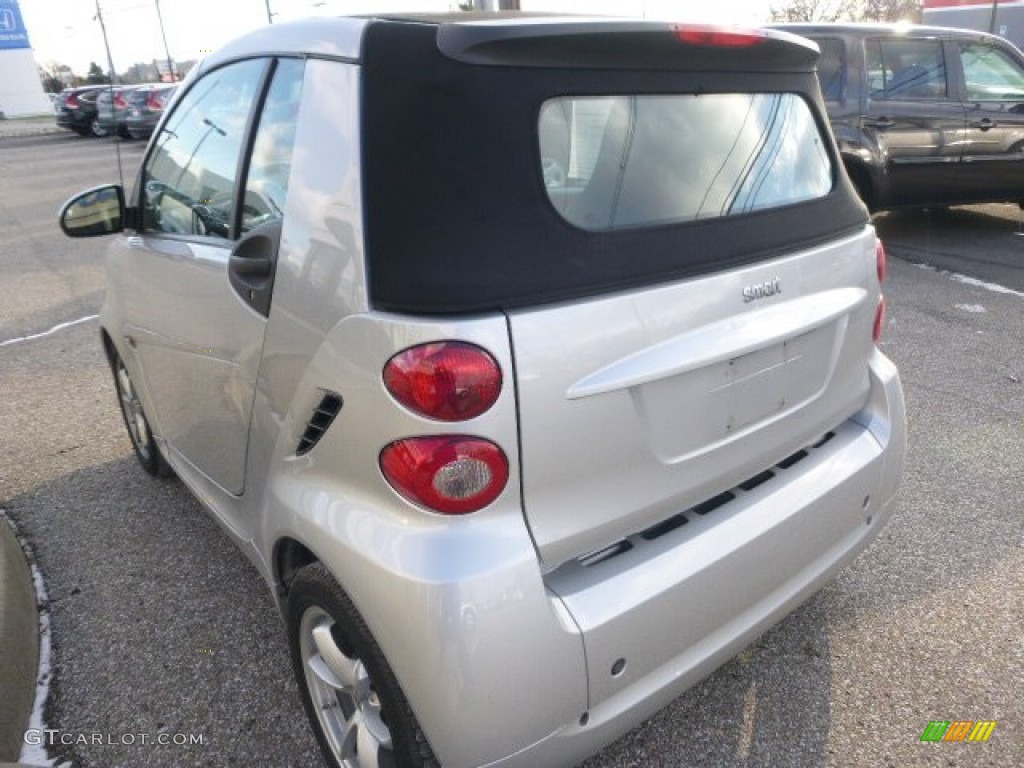 2012 fortwo passion coupe - Silver Metallic / Design Black photo #5