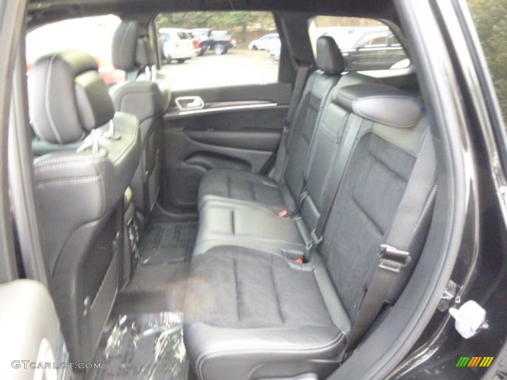 2015 Jeep Grand Cherokee SRT 4x4 Rear Seat Photo #99268690