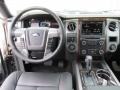 Ebony 2015 Ford Expedition EL Platinum 4x4 Dashboard