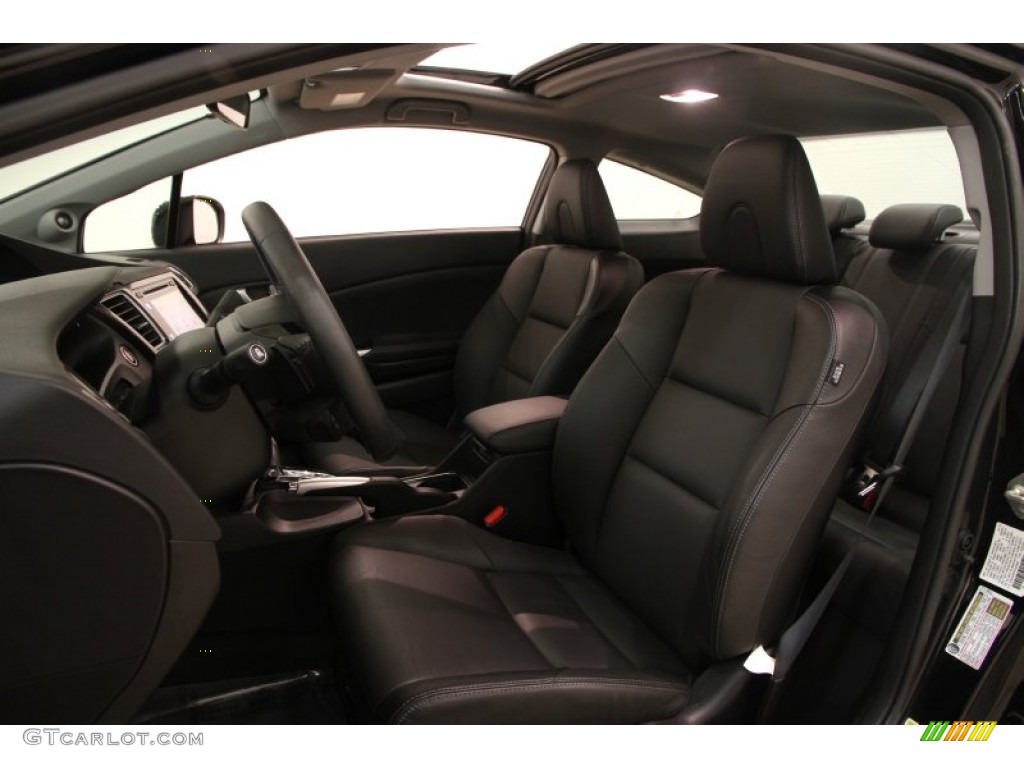 2014 Honda Civic EX-L Coupe Front Seat Photo #99269023