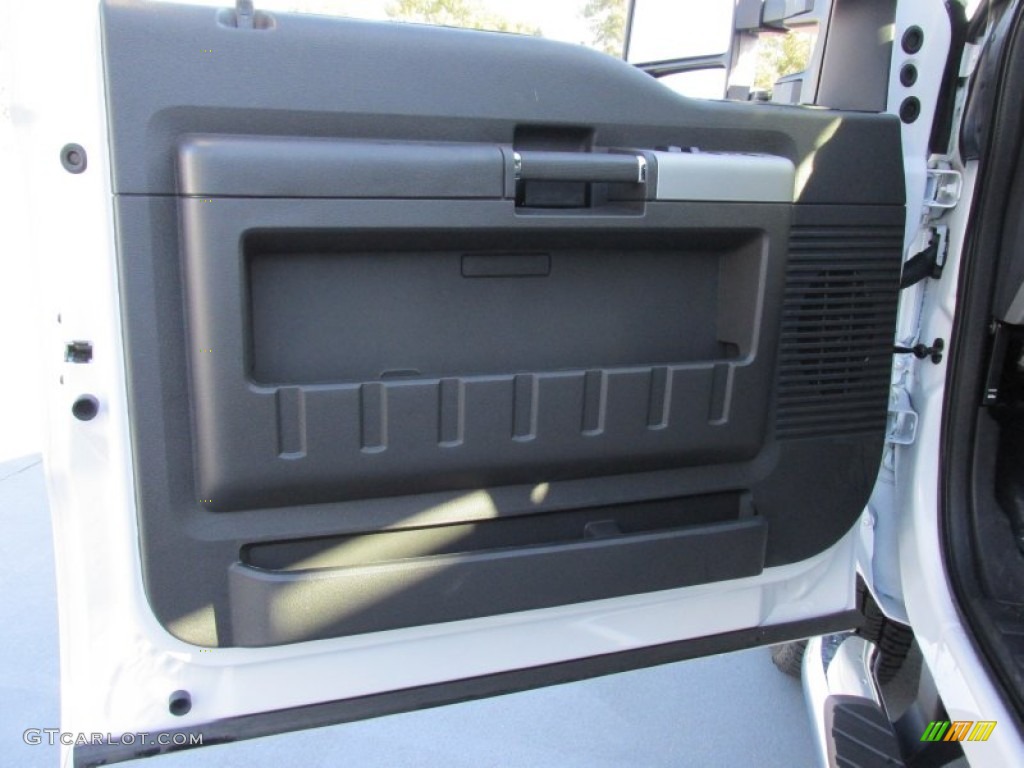 2015 F250 Super Duty Lariat Crew Cab 4x4 - White Platinum / Black photo #23
