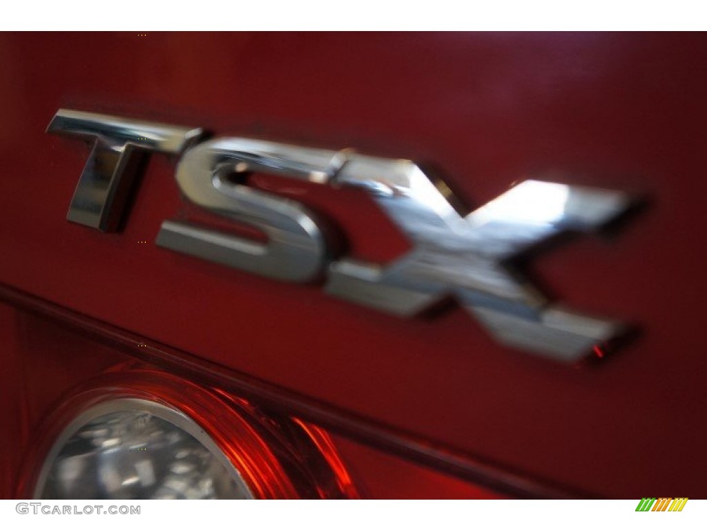 2005 TSX Sedan - Milano Red / Parchment photo #68