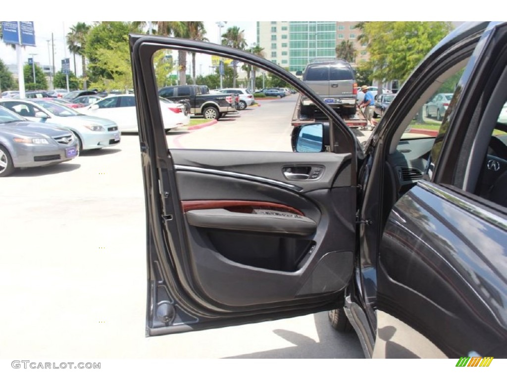 2015 MDX Technology - Graphite Luster Metallic / Ebony photo #10