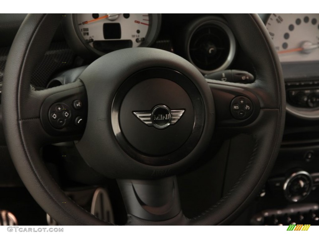 2013 Cooper S Coupe - Spice Orange Metallic / Carbon Black photo #6