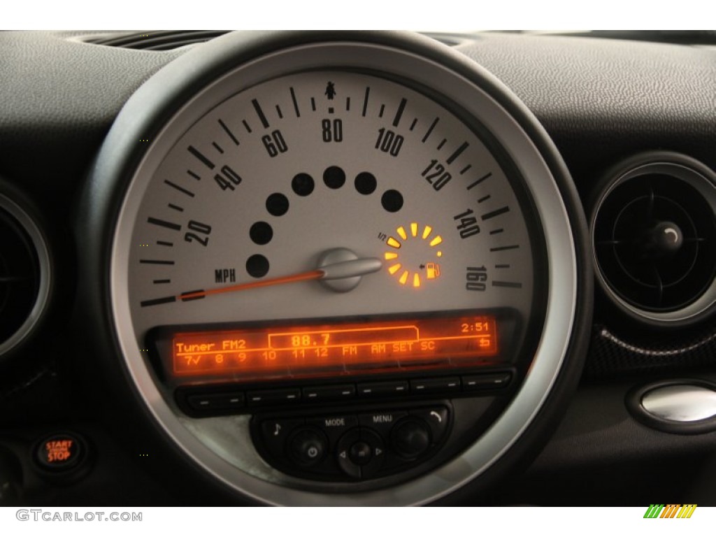 2013 Cooper S Coupe - Spice Orange Metallic / Carbon Black photo #9