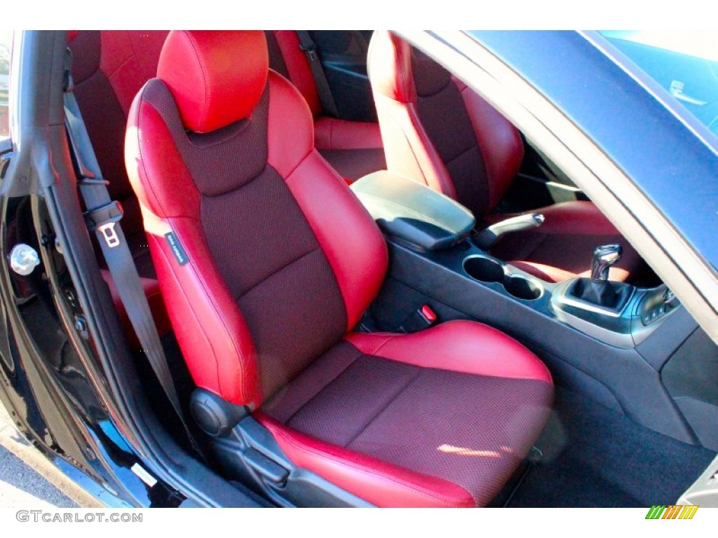 2013 Genesis Coupe 2.0T R-Spec - Becketts Black / Red Leather/Red Cloth photo #21