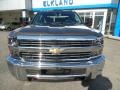 2015 Brownstone Metallic Chevrolet Silverado 3500HD WT Crew Cab Dual Rear Wheel 4x4  photo #3