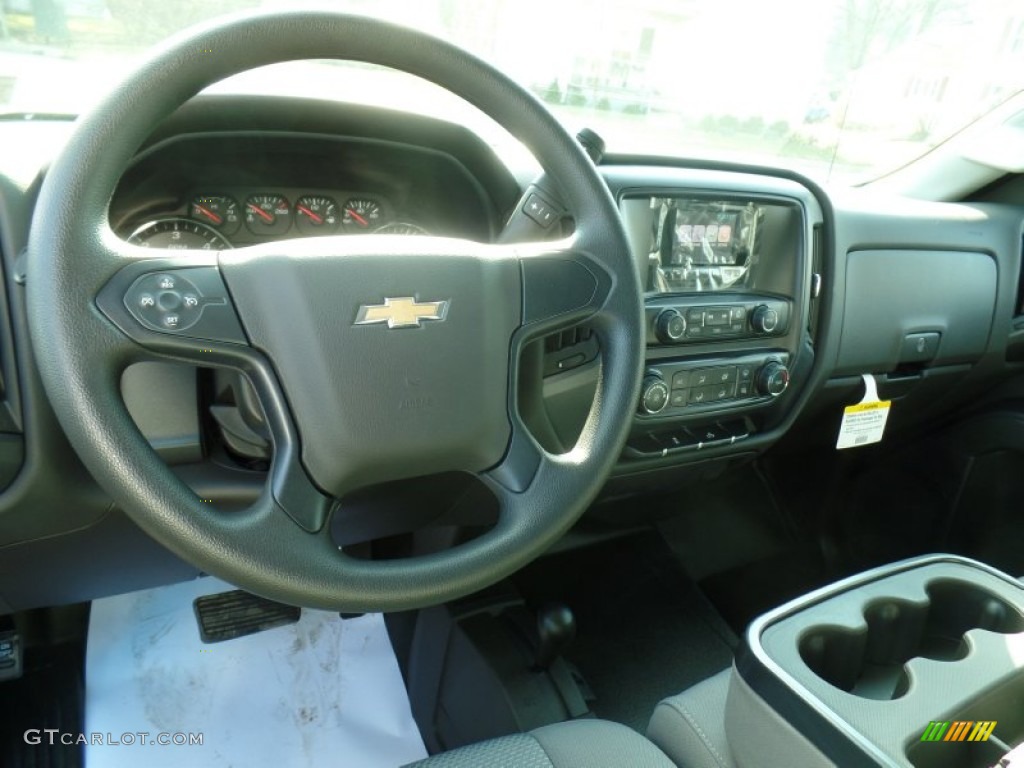 2015 Chevrolet Silverado 3500HD WT Crew Cab Dual Rear Wheel 4x4 Dashboard Photos