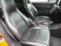 1997 Porsche 911 Black Interior Front Seat Photo