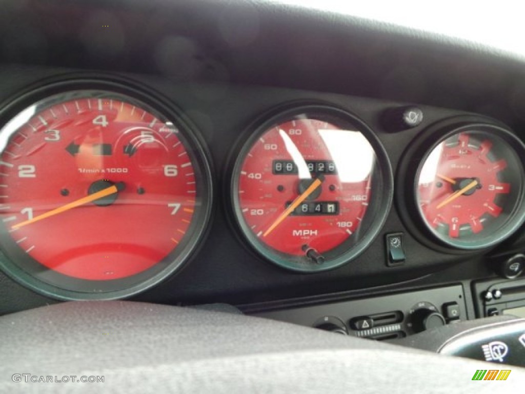 1997 Porsche 911 Carrera Cabriolet Gauges Photo #99285253