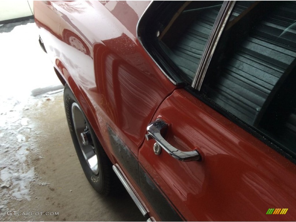 1970 Mustang Mach 1 - Calypso Coral / Black photo #17