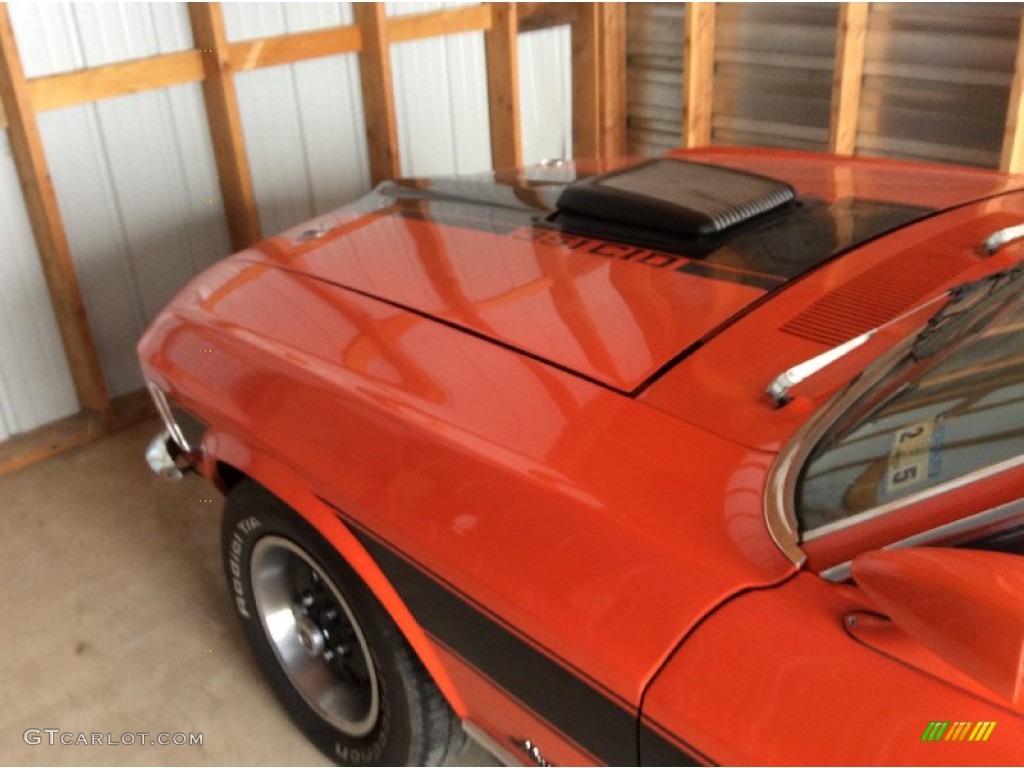 1970 Mustang Mach 1 - Calypso Coral / Black photo #19