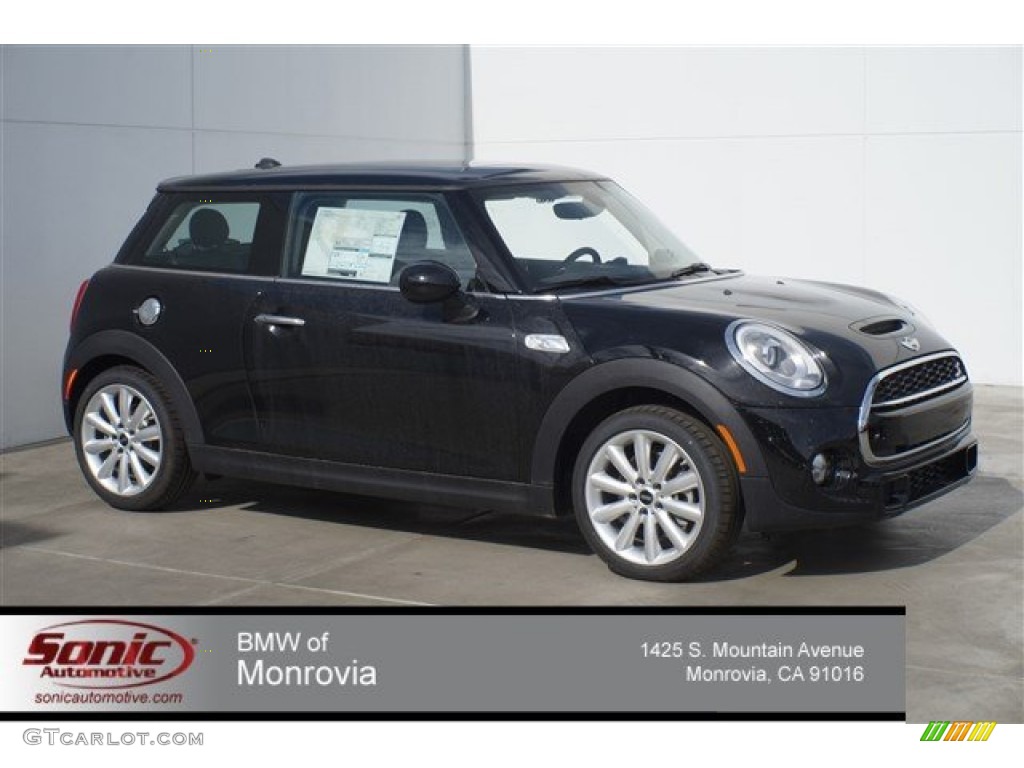 2015 Cooper S Hardtop 2 Door - Midnight Black Metallic / Carbon Black photo #1