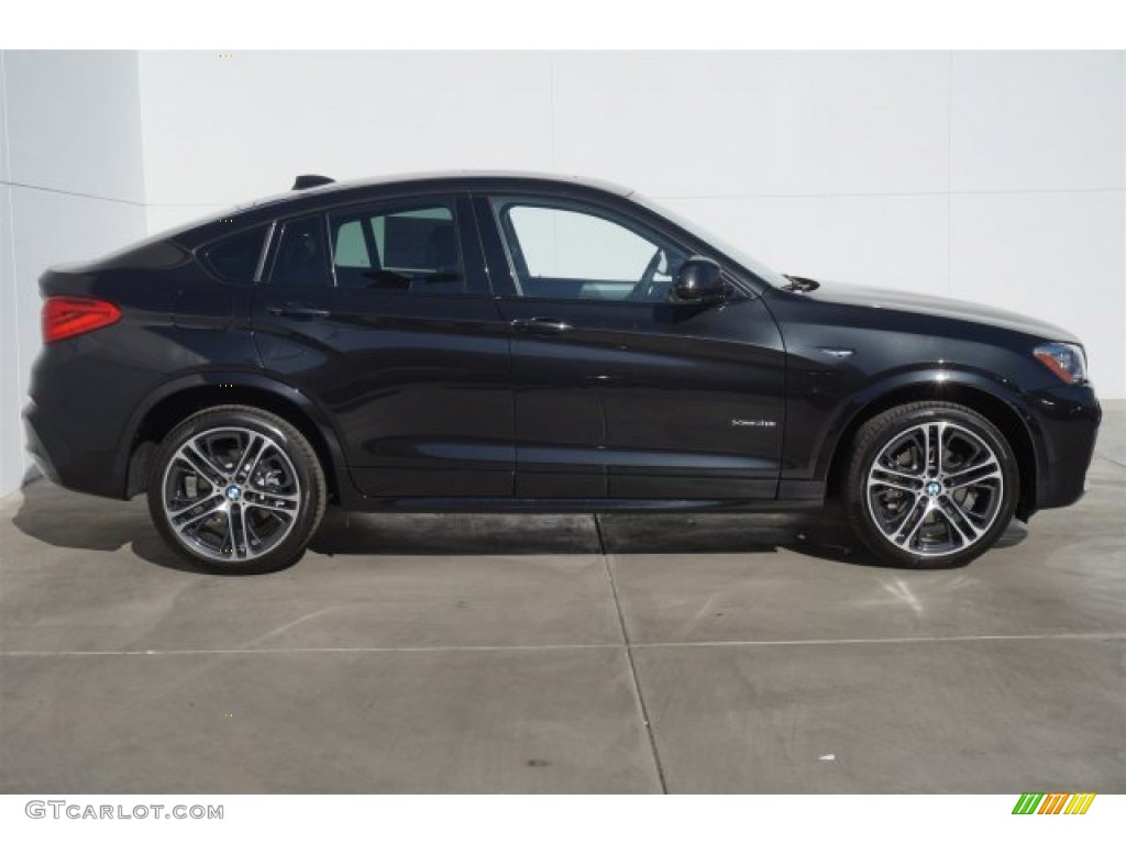 Black Sapphire Metallic 2015 BMW X4 xDrive35i Exterior Photo #99293677