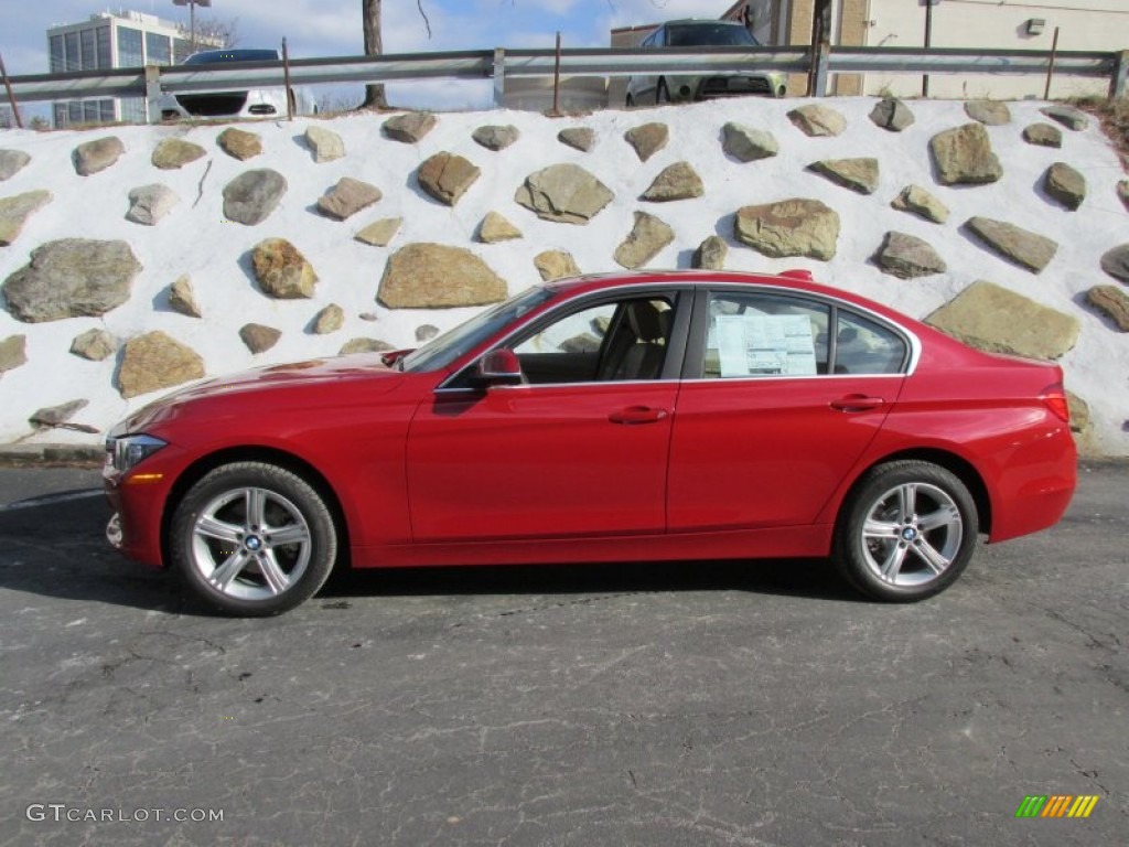 Melbourne Red Metallic 2015 BMW 3 Series 328i xDrive Sedan Exterior Photo #99294823