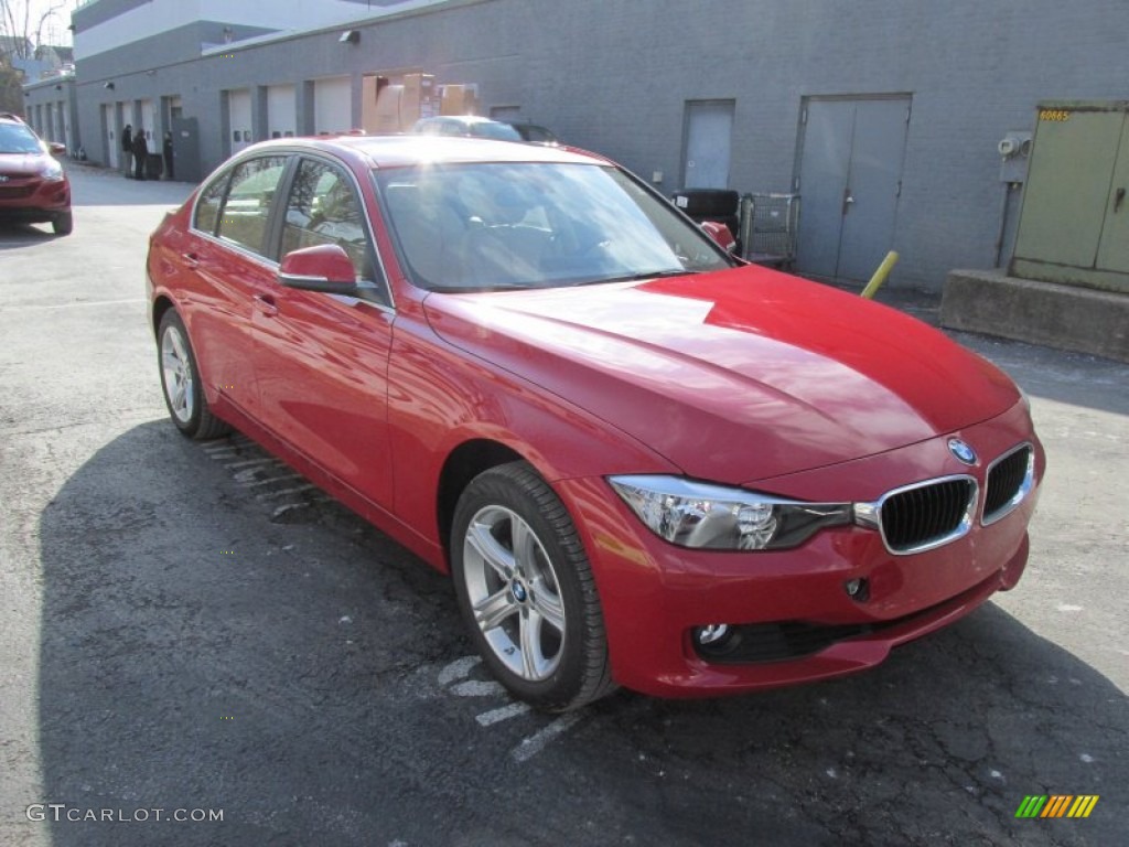 2015 3 Series 328i xDrive Sedan - Melbourne Red Metallic / Venetian Beige photo #8