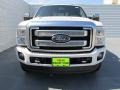 2015 White Platinum Ford F250 Super Duty Lariat Crew Cab 4x4  photo #8