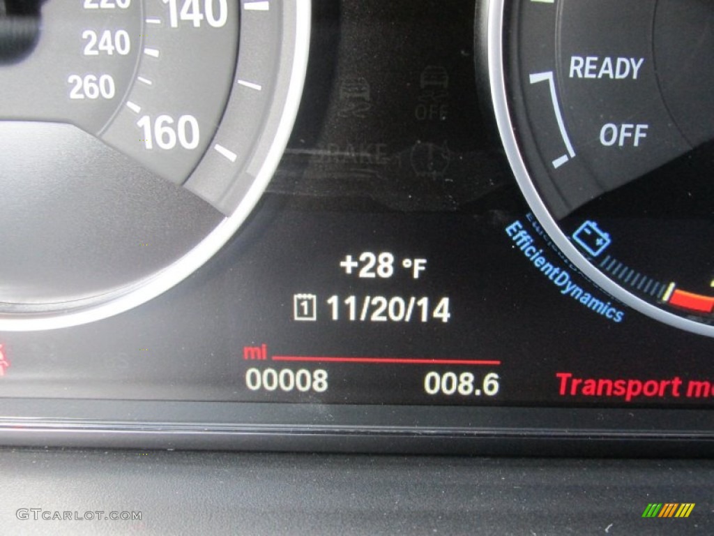 2015 3 Series 328i xDrive Sedan - Mineral Grey Metallic / Black photo #20