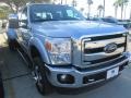 Ingot Silver 2015 Ford F350 Super Duty Lariat Crew Cab 4x4 DRW