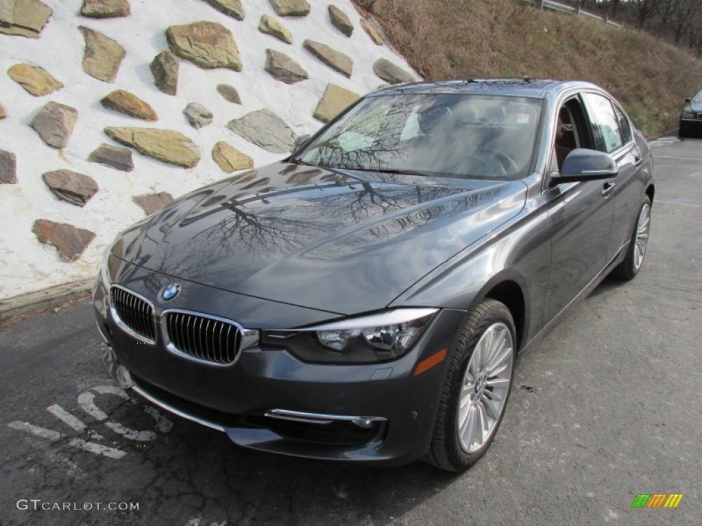 2015 3 Series 328i xDrive Sedan - Mineral Grey Metallic / Saddle Brown photo #10