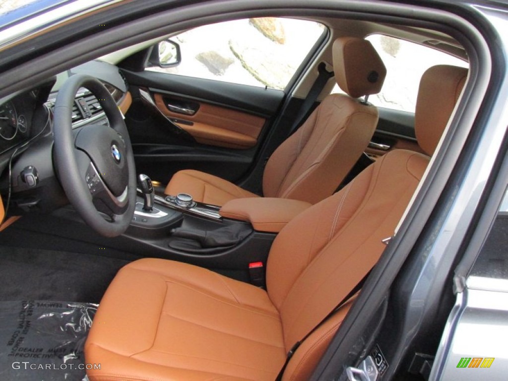 Saddle Brown Interior 2015 BMW 3 Series 328i xDrive Sedan Photo #99296569