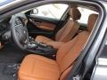Saddle Brown Front Seat Photo for 2015 BMW 3 Series #99296569