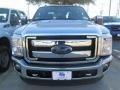 2015 Ingot Silver Ford F350 Super Duty Lariat Crew Cab 4x4 DRW  photo #29