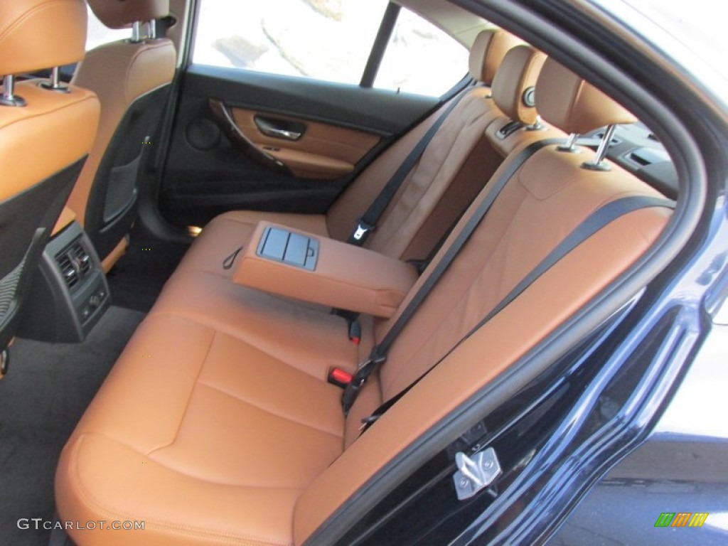 2015 3 Series 328i xDrive Sedan - Imperial Blue Metallic / Saddle Brown photo #14