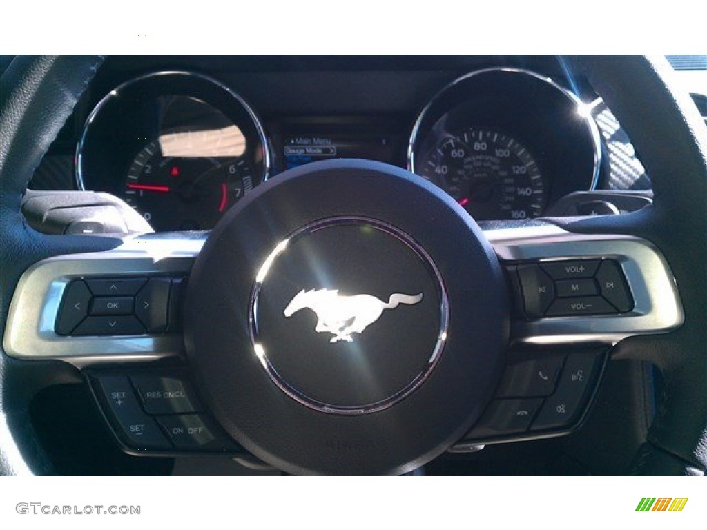 2015 Mustang V6 Coupe - Ruby Red Metallic / Ebony photo #12