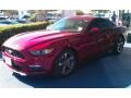 2015 Ruby Red Metallic Ford Mustang V6 Coupe  photo #23