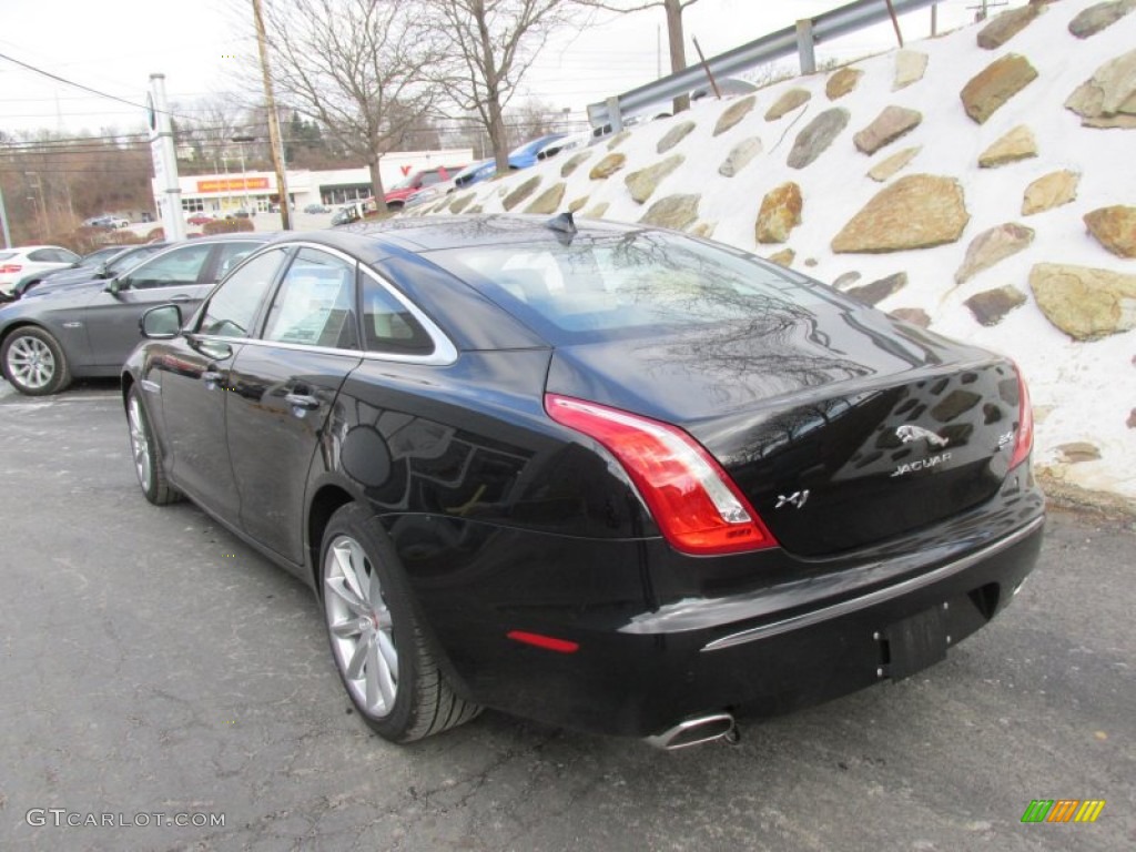 2015 XJ XJ AWD - Ultimate Black Metallic / Cashew/Truffle photo #5