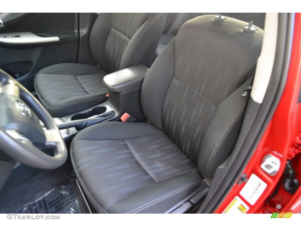 2013 Toyota Corolla S Front Seat Photo #99299677