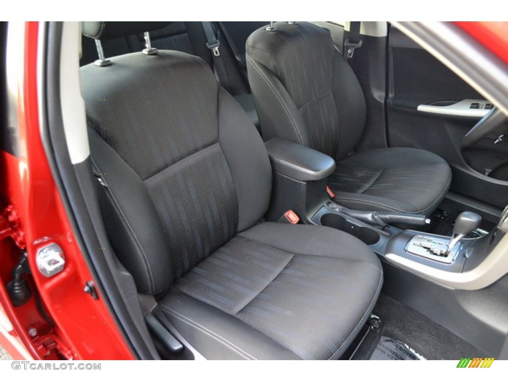 2013 Toyota Corolla S Front Seat Photos