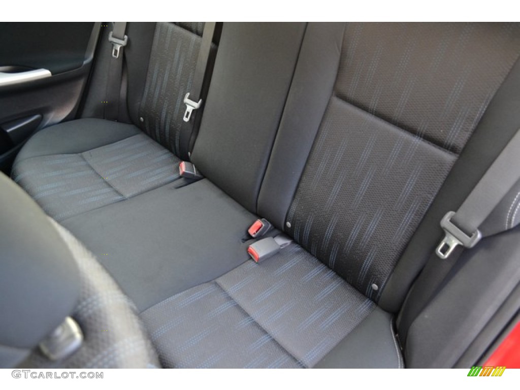 2013 Toyota Corolla S Rear Seat Photos