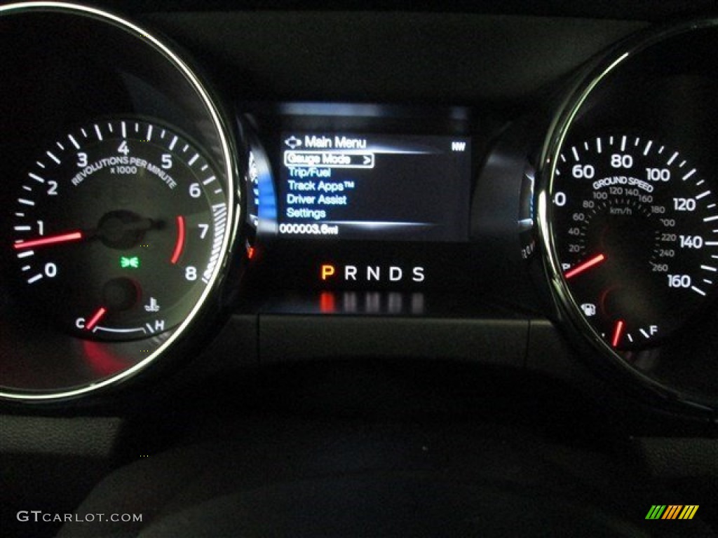 2015 Ford Mustang V6 Coupe Gauges Photo #99301558