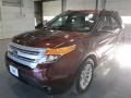 2015 Bronze Fire Ford Explorer XLT  photo #3
