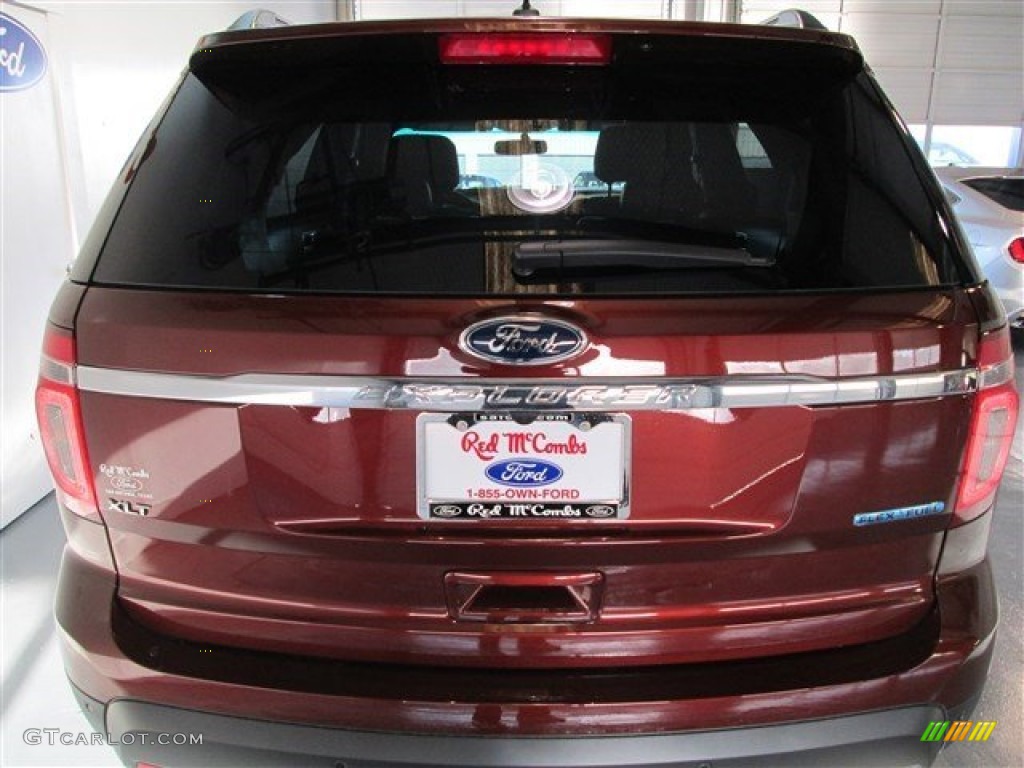 2015 Explorer XLT - Bronze Fire / Medium Light Stone photo #5