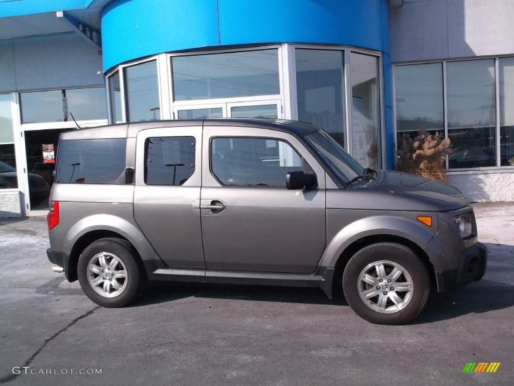 2008 Element EX AWD - Galaxy Gray Metallic / Gray/Black photo #2