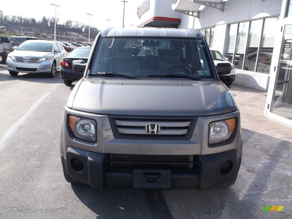 2008 Element EX AWD - Galaxy Gray Metallic / Gray/Black photo #3