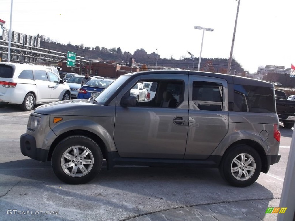 2008 Element EX AWD - Galaxy Gray Metallic / Gray/Black photo #5