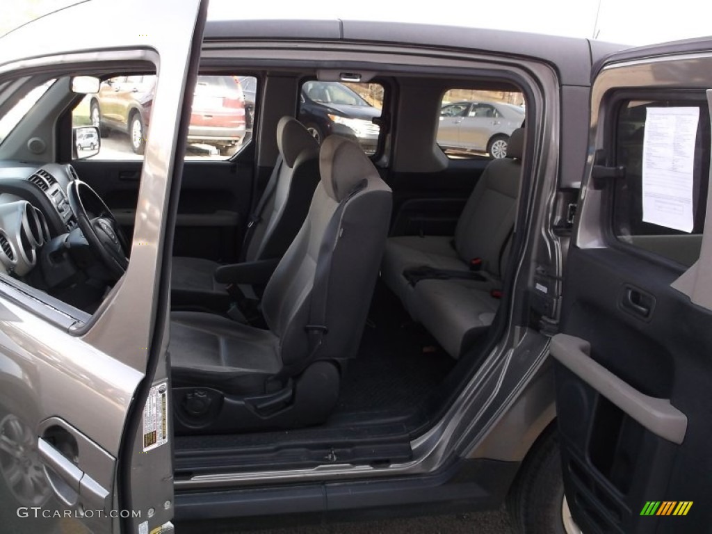 2008 Element EX AWD - Galaxy Gray Metallic / Gray/Black photo #10