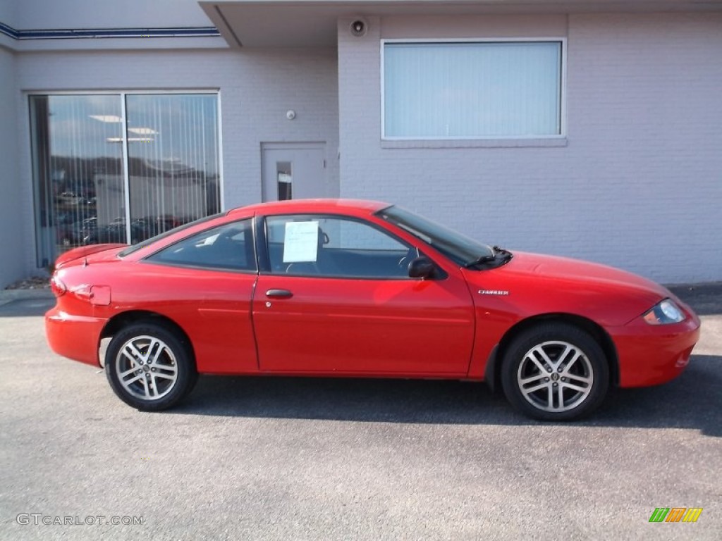 2004 Cavalier Coupe - Victory Red / Graphite photo #2