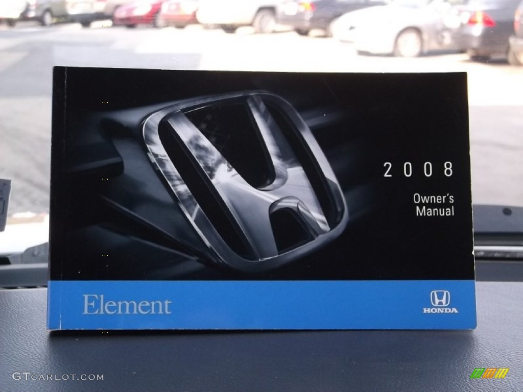 2008 Element EX AWD - Galaxy Gray Metallic / Gray/Black photo #18