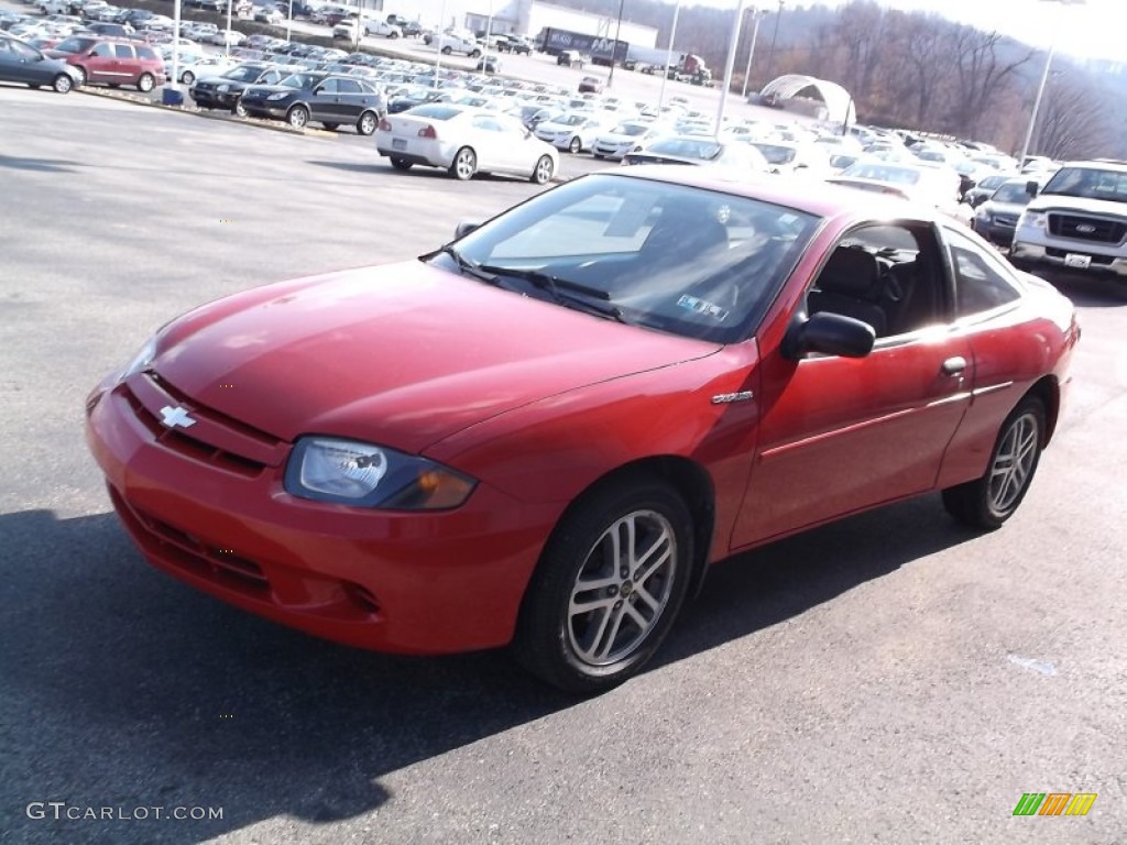 2004 Cavalier Coupe - Victory Red / Graphite photo #5