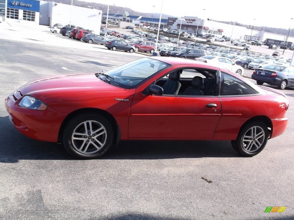 2004 Cavalier Coupe - Victory Red / Graphite photo #6