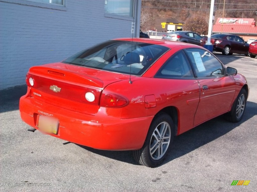 2004 Cavalier Coupe - Victory Red / Graphite photo #8