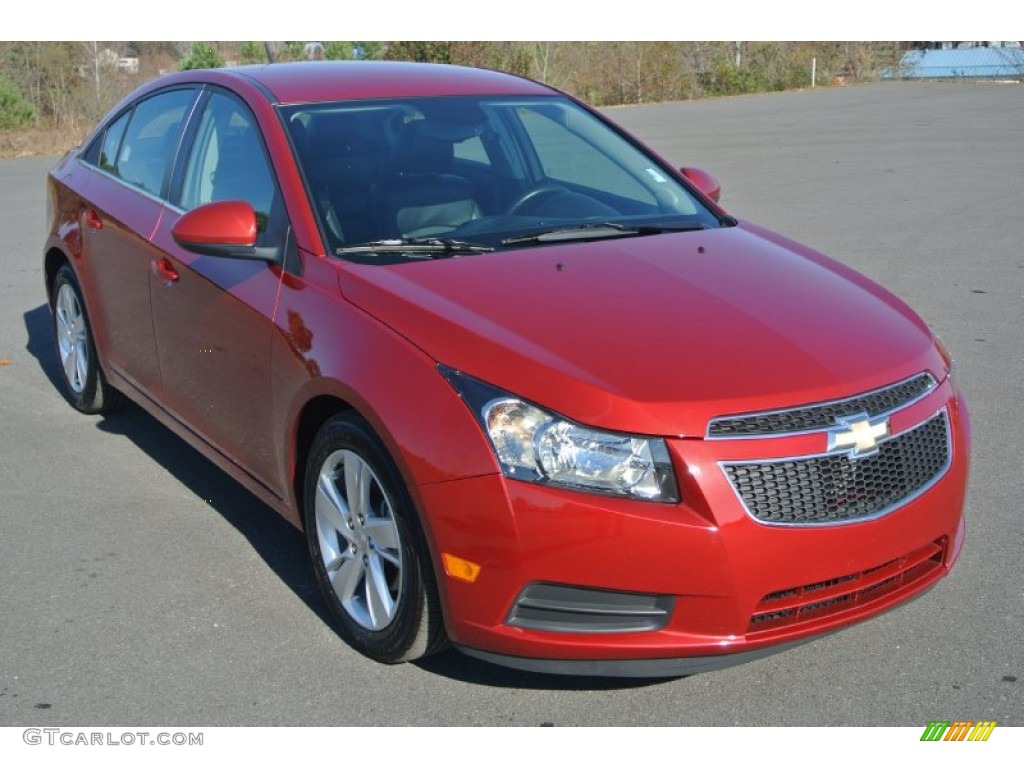 2014 Cruze Diesel - Crystal Red Tintcoat / Jet Black photo #1