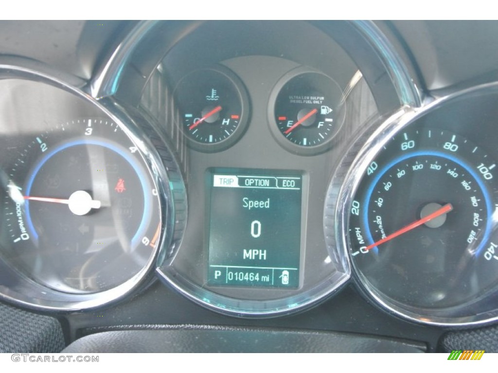2014 Cruze Diesel - Crystal Red Tintcoat / Jet Black photo #17